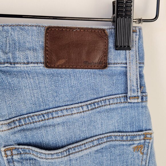 Madewell Classic Straight Light Wash Jeans sz 23 - Picture 7 of 11